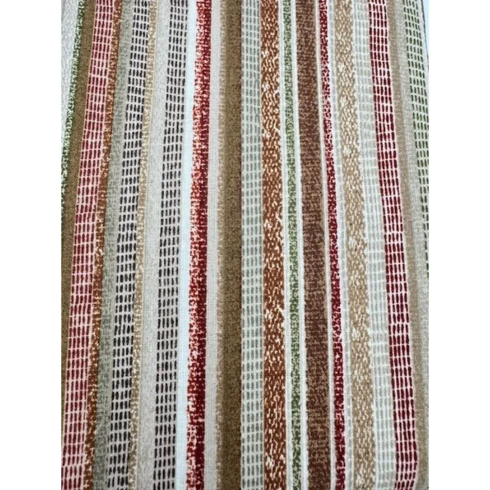 NWT Textured Stripes Laminated Fabric Tablecloth 52" X 70" - Picture 4 of 4